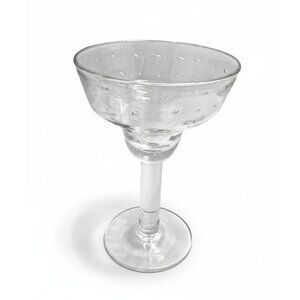 Margarita Glass Clear Stemmed Controlled Bubbles Margaritaville 10 oz